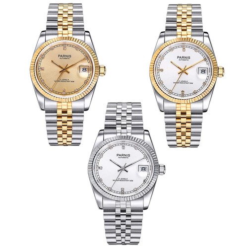 New parnis 36mm sapphire - sapphire, glass